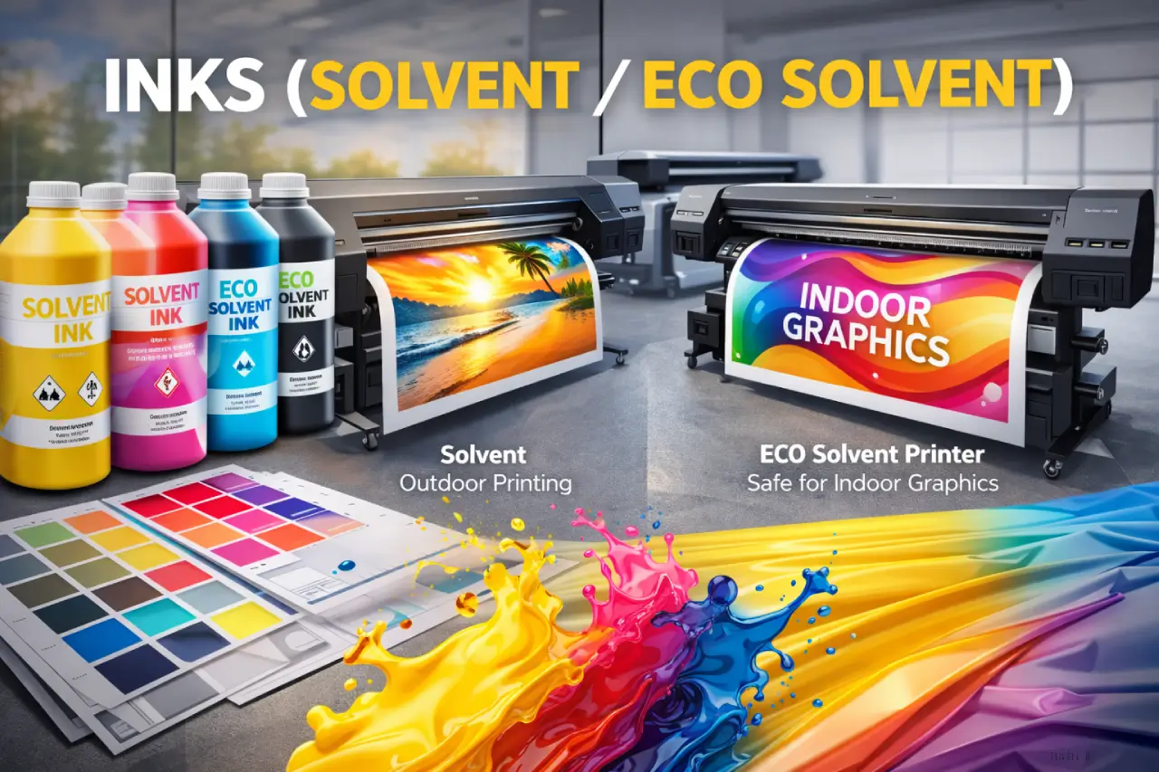 Inks (Solvent - Eco Solvent))